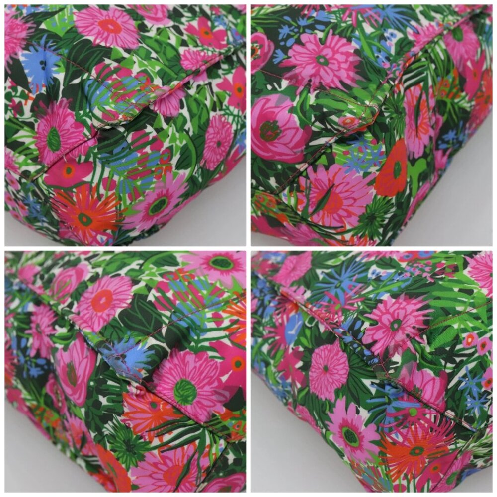 PRADA Tote Bag Nylon Multicolor Silver Auth - Picture 16 of 16